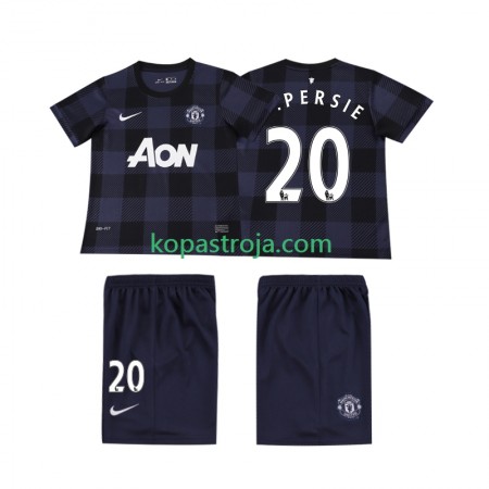 Billiga Fotbollströjor Manchester United V PERSIE 20 2013 2014 Retro Barn Borta tröja Kortärmad